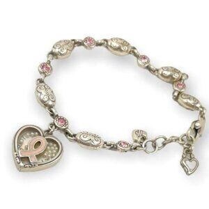 Brighton Bracelet: Power of Pink 2015 Charm Bracelet Limited Edition | RETIRED